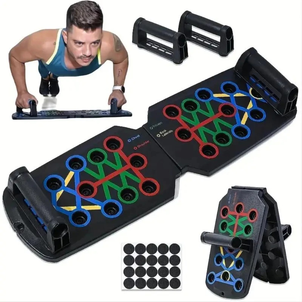 ชุดกระดานวิดพื้นแบบพกพา อเนกปร - Push Up Board Foldable Multi Function บทวิจารณ์และราคา