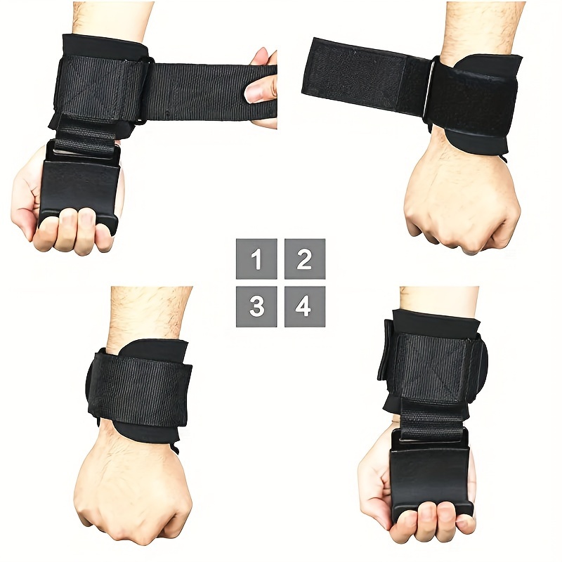 2 ชิ้นฟิตเนสสควอต, ยกน้ำหนัก,  - Wrist Wraps Weightlifting Support บทวิจารณ์และราคา