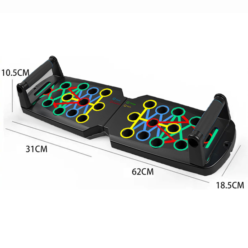 ชุดกระดาน Push-up มัลติฟังก์ชั - Push Up Board Foldable Multi Function บทวิจารณ์และราคา