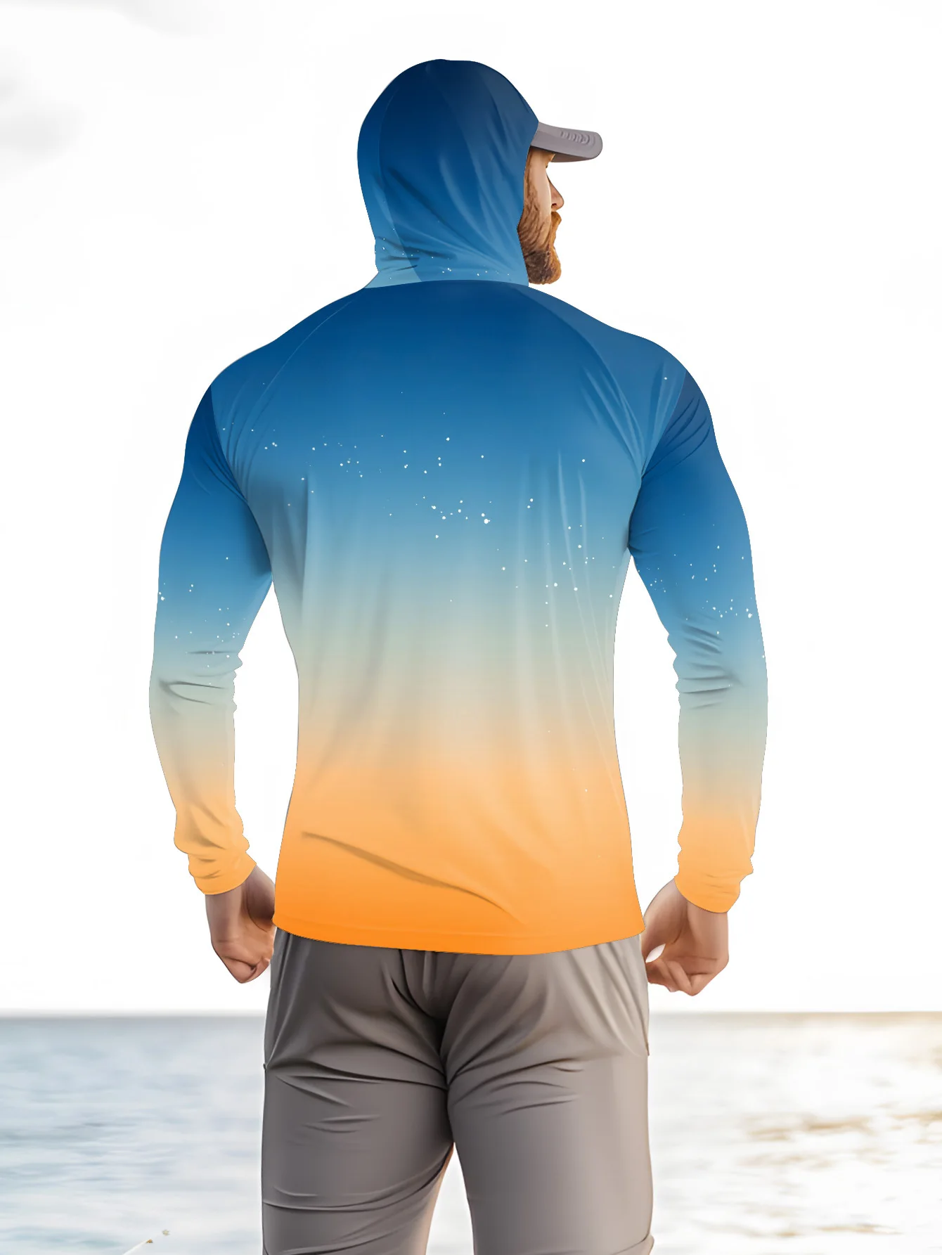 เสื้อตกปลาผู้ชาย มีฮู้ด ป้องกั - Hiking บทวิจารณ์และราคา