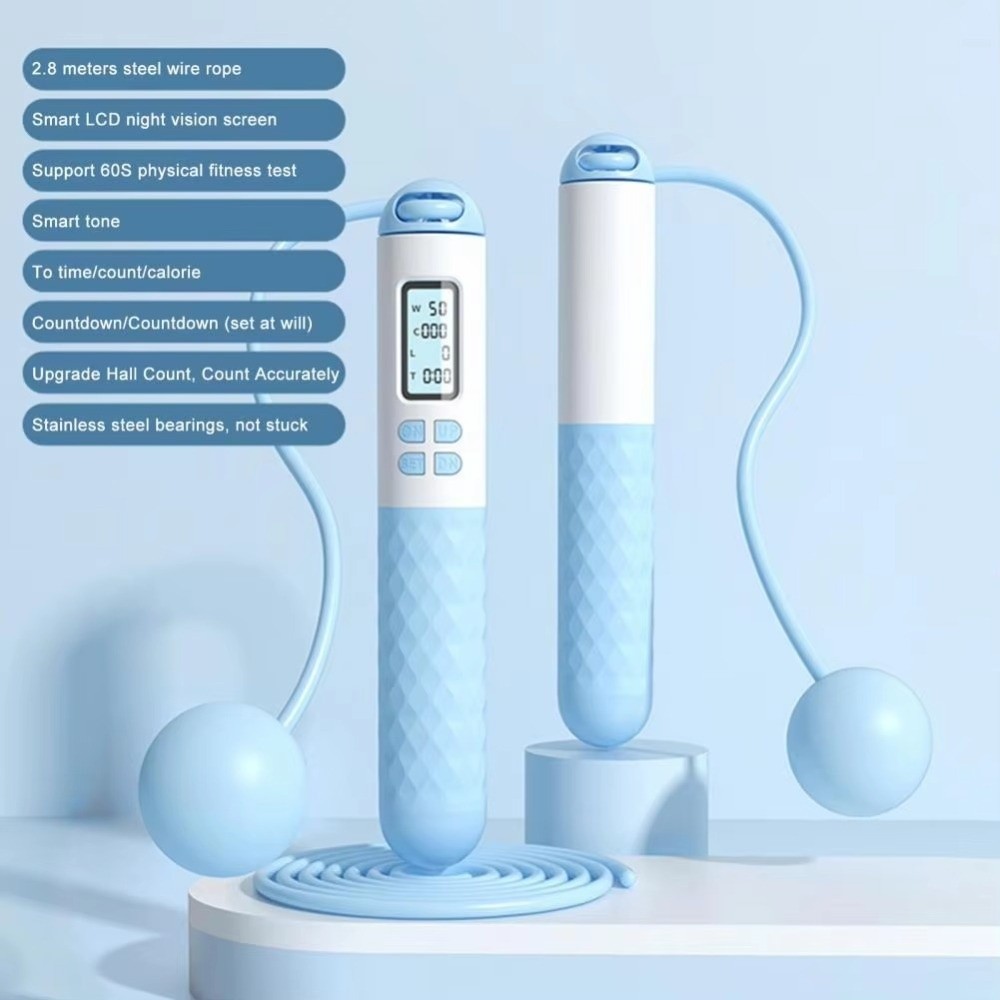 เชือกกระโดดไร้สาย ไม่ต้องใช้เช - Smart Jump Rope Digital Counter บทวิจารณ์และราคา